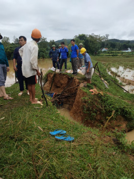 Tây Thành khắc phục sau mưa bão