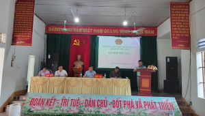 HĐND xã Tây Thành tổ chức kỳ họp thứ sáu nhiệm kỳ 2021-2026